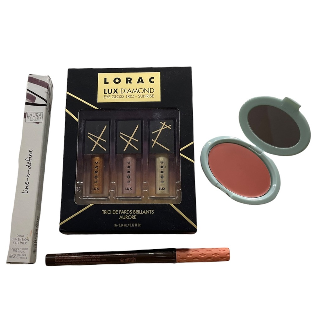 NEW Luxury makeup bundle (tarte, Lorac, benefit, Laura geller)